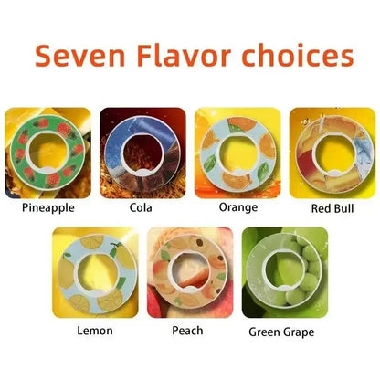 new collection Hot selling 650lml fragrance cup, sugar card  fruit flavor Tritan heat-resistant sports water bottle odor kettle