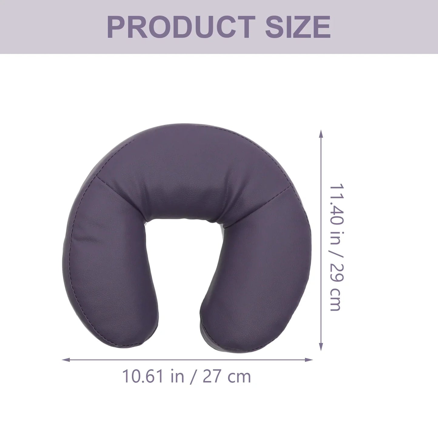 Massage Headrest For Bed Pu Pvc Pillow Rest Comfortable Design Massage Tools Accessories Spa Pillow Ergonomic Neck
