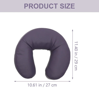 Massage Headrest For Bed Pu Pvc Pillow Rest Comfortable Design Massage Tools Accessories Spa Pillow Ergonomic Neck