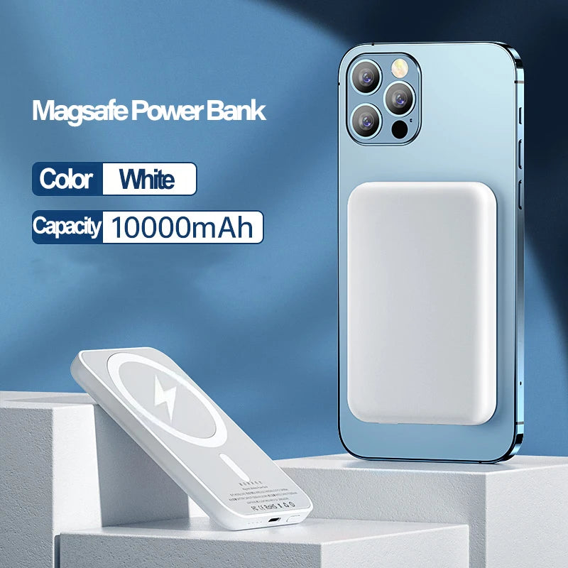 Original Magnetic Powerbank External Spare Battery Portable Wireless Charger Fast Charging For Apple iPhone Magsafes Power Bank
