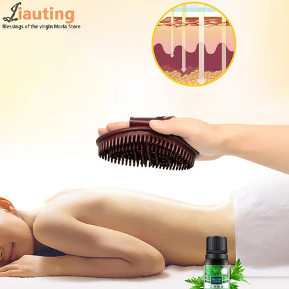 Soft Cellulite Body Massager Brush Gua Sha Scraping Board Massage Brush Scraper Anti Cellulite Slimming Relaxing Scrub Massager