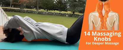 Neck and Shoulder Relaxer with Upper Back Massage Point, Cervical Traction Device Neck Stretcher for TMJ Pain Relief and Spine