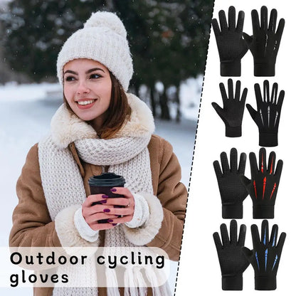 Football Gloves Waterproof Thermal Grip Outfield Cycling Player Bicycle Field Bike Sports Sports Outdoor