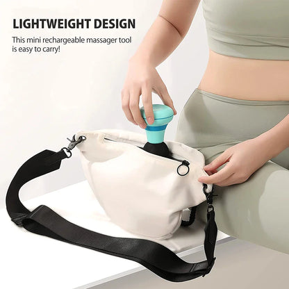 Mini Neck Massager Multi USB Electric Handled Wave Vibrating Cellulite Massage Relaxation Instrument Massage Waist Back Shoulder