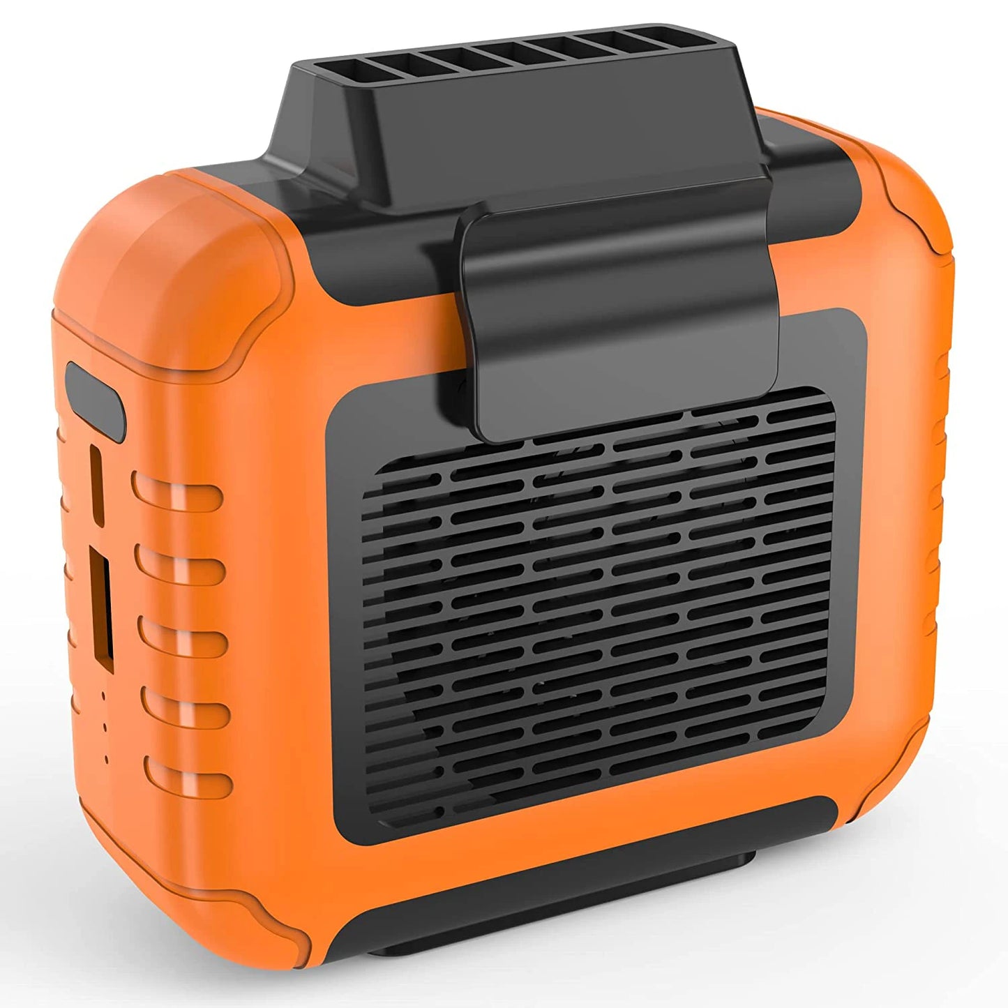 Mini Air Conditioner Waist Clip Fan with 8-24H Neck Fan 3 Speeds USB Rechargeable  Personal cold fan Summer Outdoor Work Jobsite