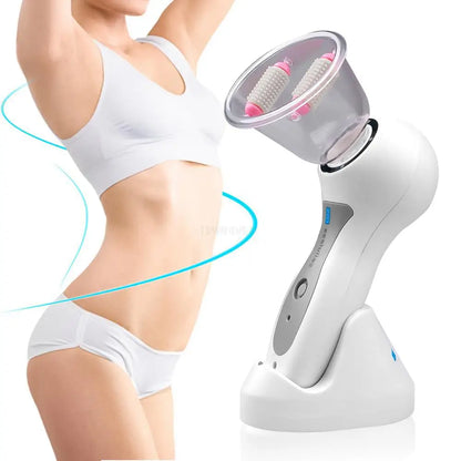 Vacuum Cans Anti Cellulite Suction Cup Massager Portable Face Celluless Body Deep Massage Loss Weight Tool US EU Plug