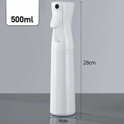 High Pressure Hair Spray Bottle Refillable Bottles Continuous Mist Watering Can Automatic Salon Barber Water Sprayer Hair Tools