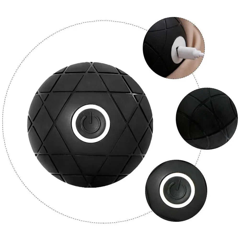 Vibration Massage Ball Yoga Electric Muscle Relaxation Roller Rechargeable