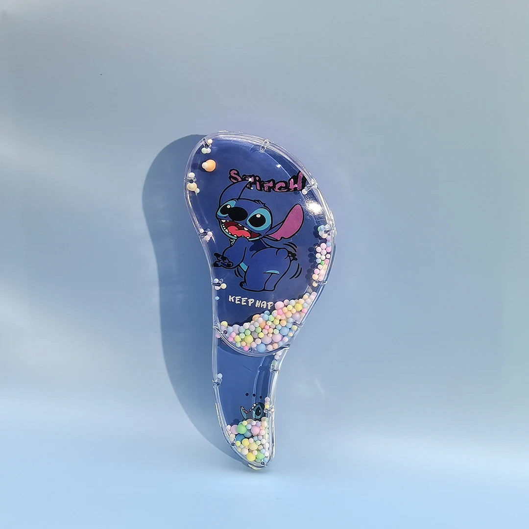 Stitch Hair Comb - Cute Anti-Knot Comb for Girls, Kids Gift, Portable Hair Detangler