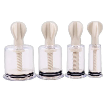 Manual Rotating Cupping Vacuum Cupping Massage Device Suction Cup Anti Cellulite Massager Cupping Nipple Enhancer Cupping Tool
