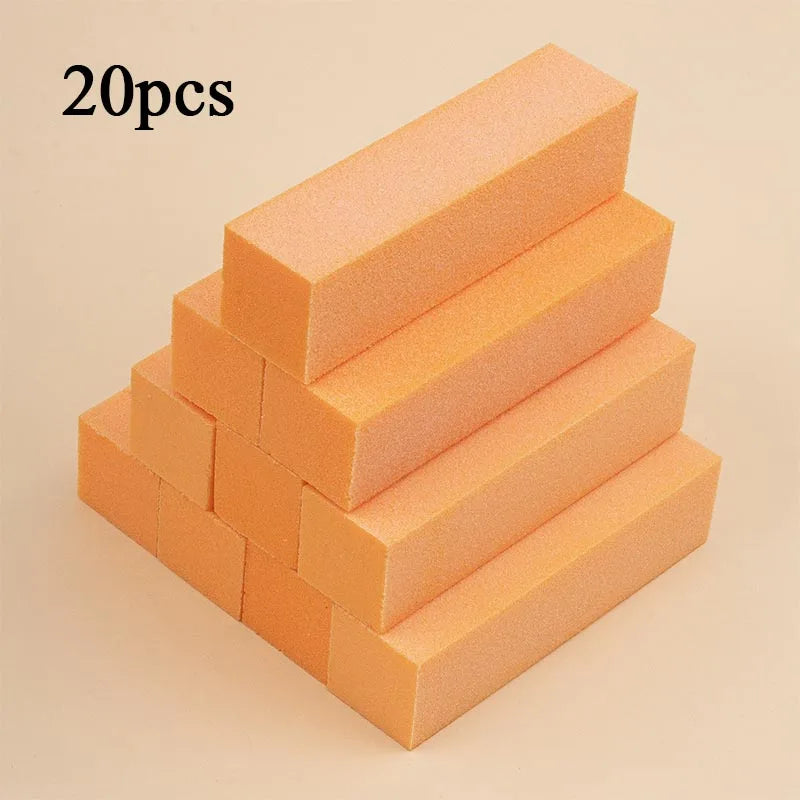 New 20pcs Nail Buffer Block File Nails Professional Nail File Buffer for Nail Buffer Block for Nails Pk01