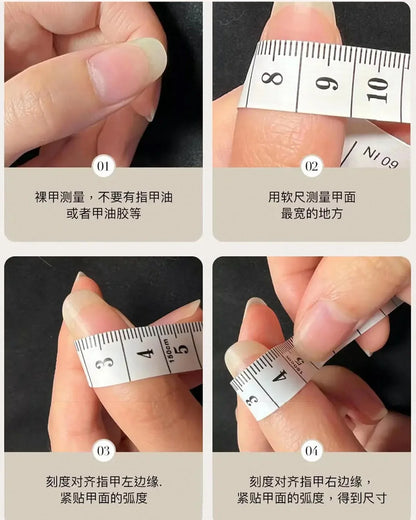 New 10Pcs INS Short Handmade Press on Nails Blue Cat Eye Star Fake Nails Wearable Stick-on Nails Full Cover False Nail
