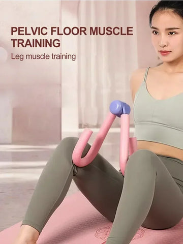 Pelvic Floor Muscle Trainer Exercise Equipment For Inner Thighs, Postpartum Use   & Hip Line Corrector For Home Gym And Yoga