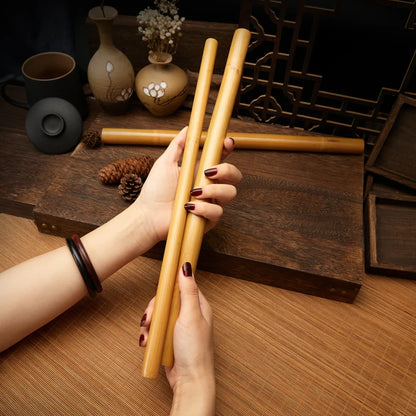 Natural Bamboo Massage Stick Wood Therapy Stick Gua Sha Massage Wood Therapy Tools for Body Contour Cupping Gua Sha Massager