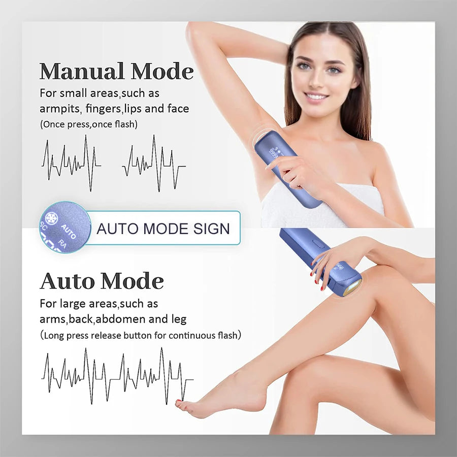 3in1 Portable Laser Hair Removal for Women Cooling Rejuvenation Acne Remove Permanent Bikini Trimmer Free Shipping IPL Epilator