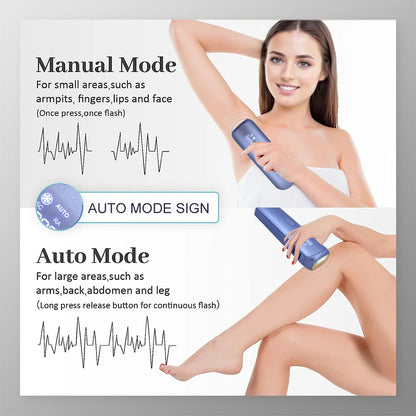3in1 Portable Laser Hair Removal for Women Cooling Rejuvenation Acne Remove Permanent Bikini Trimmer Free Shipping IPL Epilator
