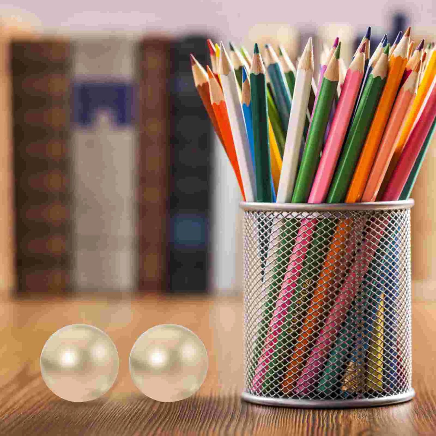 2 Pcs Brass Exercise Ball Baoding Metal Balls Magnetic Golden Muscle Massage