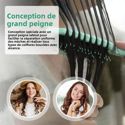 Curly Hair Comb Styling Comb Airbag Air Cushion Comb Curly Hair Wave Comb Hair Brush Fluffy Massage Comb