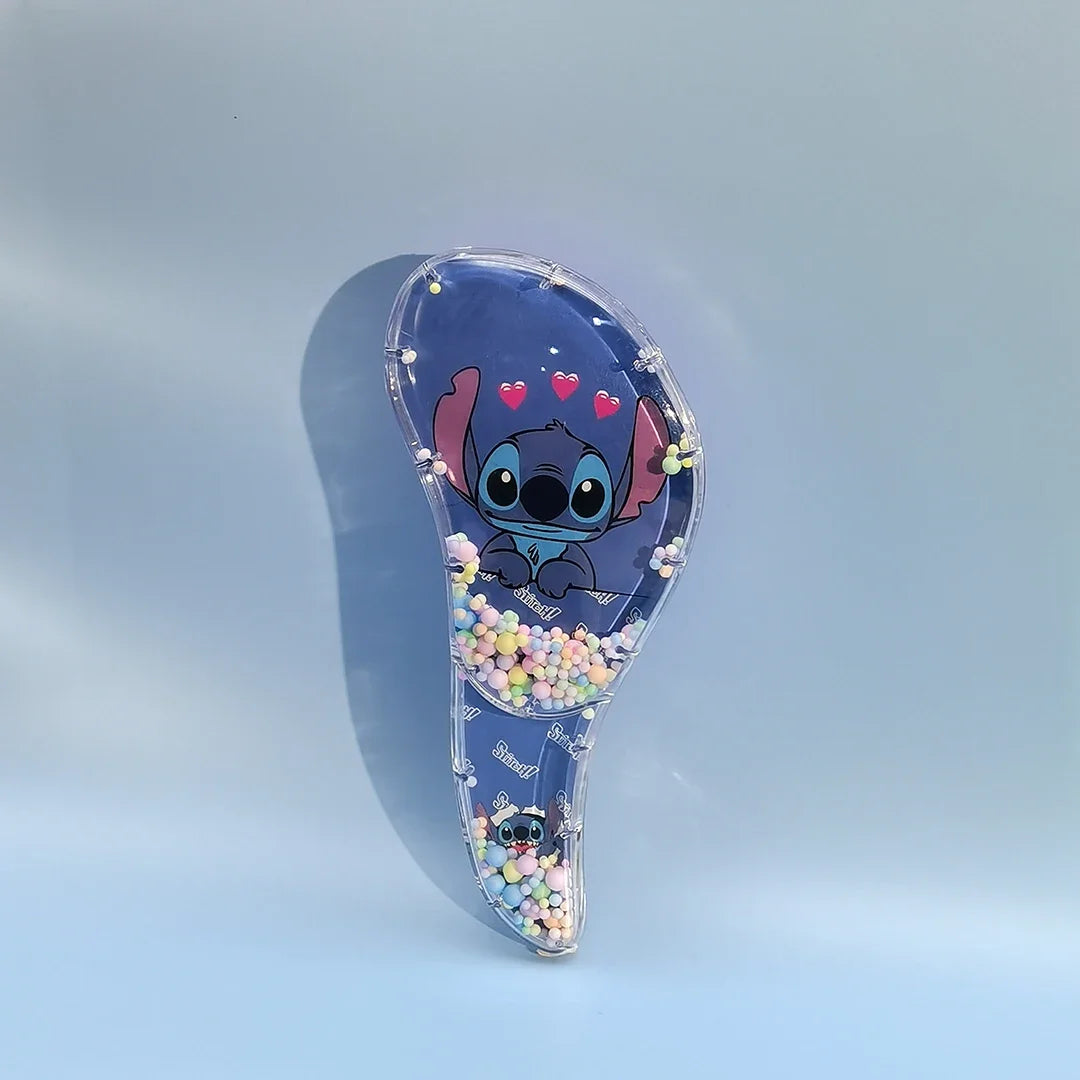 Stitch Hair Comb - Cute Anti-Knot Comb for Girls, Kids Gift, Portable Hair Detangler