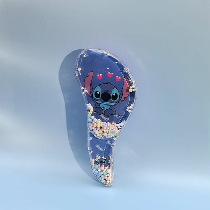 Stitch Hair Comb - Cute Anti-Knot Comb for Girls, Kids Gift, Portable Hair Detangler