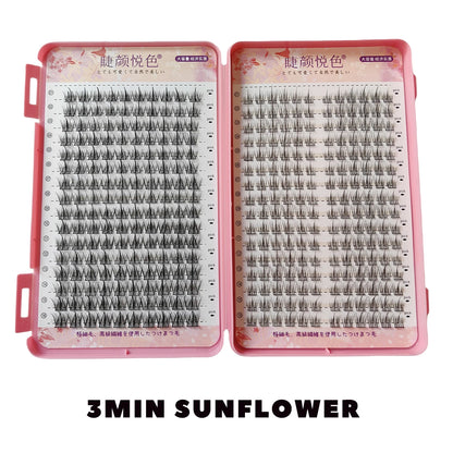False Eyelashes Mix 32 Rows High-capacity Natural DIY Extension Supplies Lashes Cluster Multi Style Fusion Professional Makeup