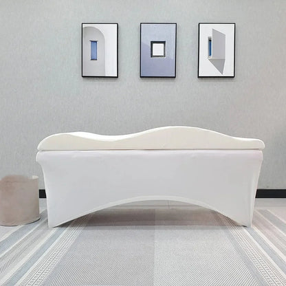 Lash Bed Topper and Bed Cover, Ergonomic Curvy Massage Table Cushion, Eyelash Mattress Bed for Beauty Salon Customized