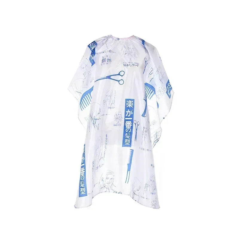Best Selling 2022products Pattern Cutting Hair Waterproof Cloth Salon Barber Cape Hairdressing Hairdresser Apron Haircut capes