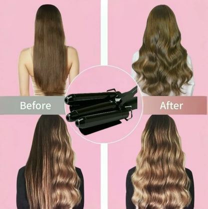 Professional Hair Tools Curling Iron Ceramic Triple Barrel Hair Curler Irons Hair Waver Styling Tools Hair Curlers for Beauty