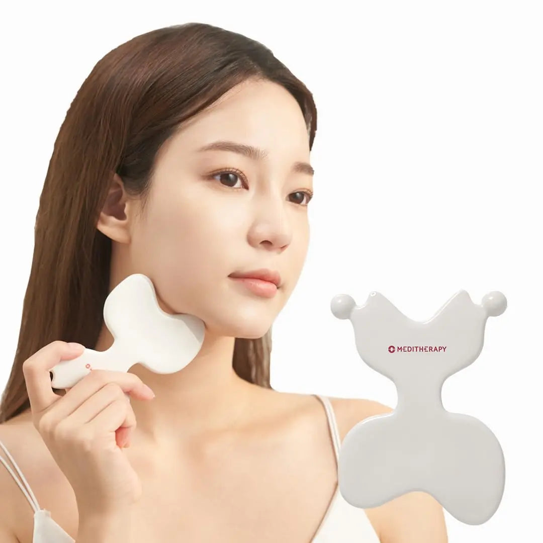 MEDITHERAPY SOKSAL Ergonomic Versatile Handheld Gua Sha Board for Face & Body, Gua Sha Massage Tool Relaxation & Beauty Massager