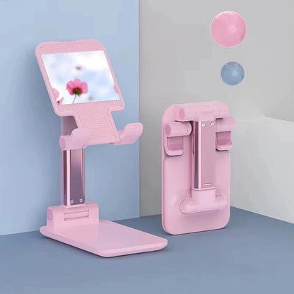 Desktop Phone Holder Stand Mobile Phone Support Adjustable Angle Height Cell Phone Stand Universal for All Smart Phones