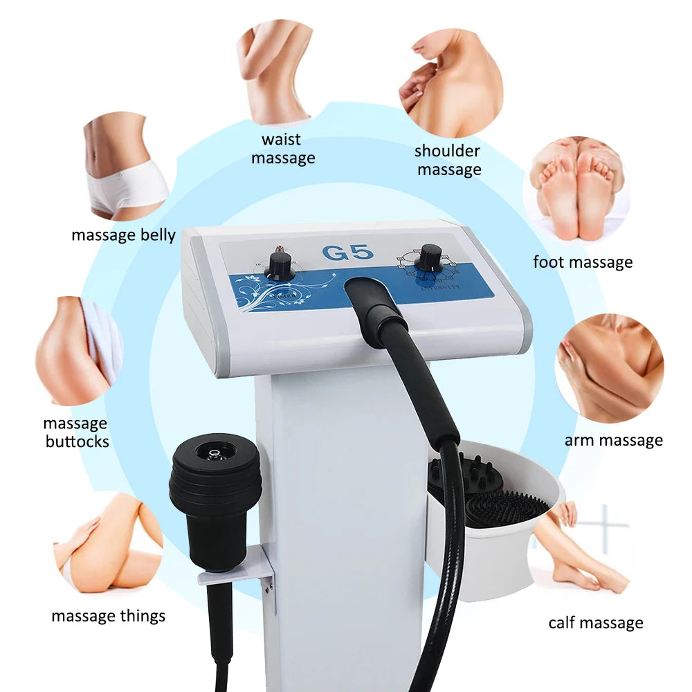 G5 Vibration Massage Slimming Beauty Machine Body Shape Weight Loss Waist Muscle Relax Anti Cellulite High Frequency Device