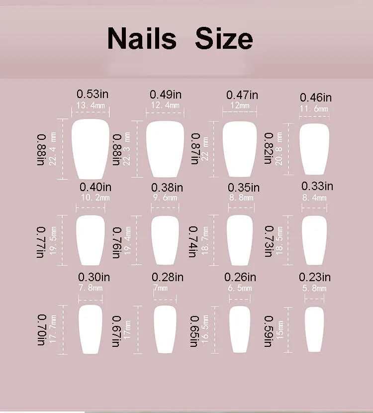 24pcs/set cat eyes fake nails for women girls red brown green blue grey sparkling short tips faux ongles press on false nail