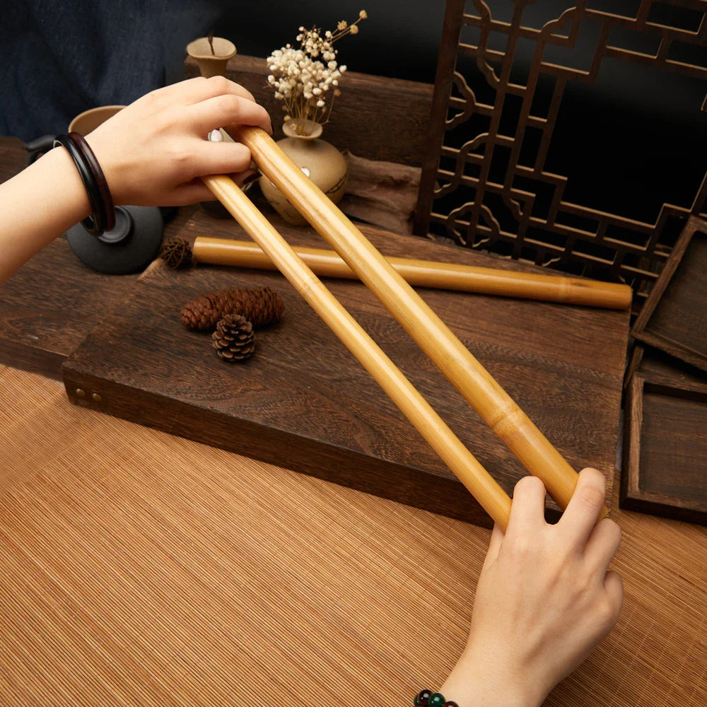 Natural Bamboo Massage Stick Wood Therapy Stick Gua Sha Massage Wood Therapy Tools for Body Contour Cupping Gua Sha Massager