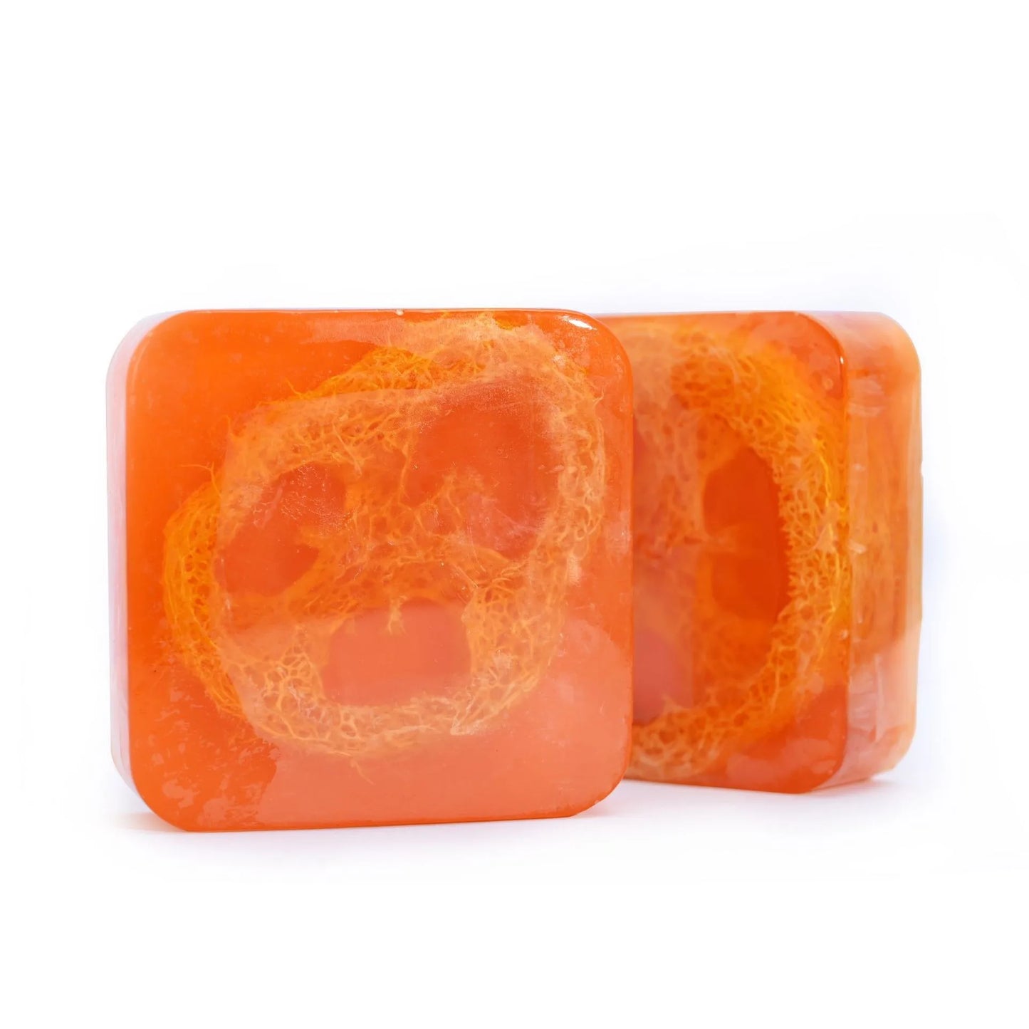 Loofah Turmeric Essential Oil Soap Gentle Rubbing And Physical Exfoliation, Cleansing And Bathing Soap
