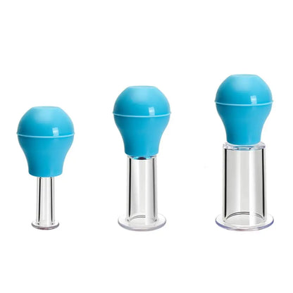 Silicone Facial Massage Cups Rubber Vacuum Cupping Cellulite Jar Cups Pvc Face Skin Massager Anti Body Lifting Skin Scrapin U2S7