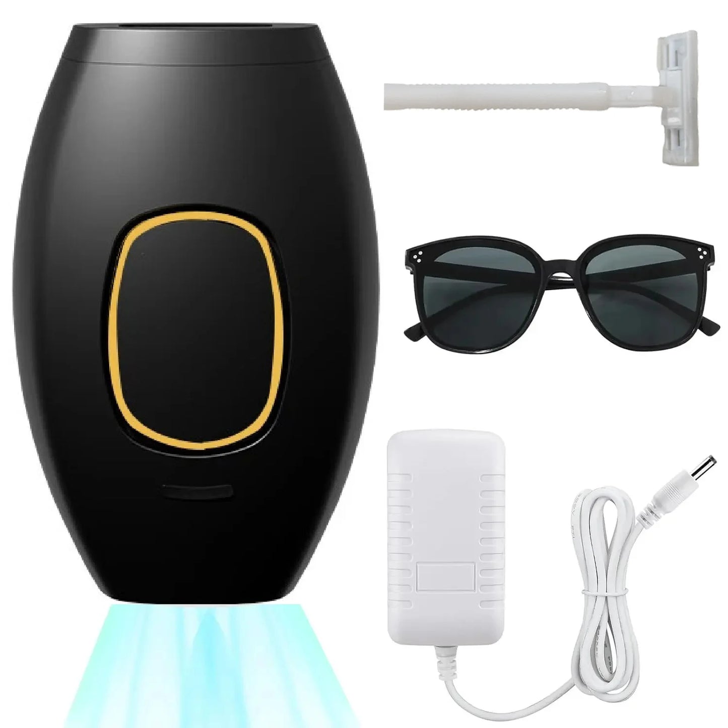 IPL Hair Removal Device 990000 Flashes for Women Painless Permanent Laser Epilator for Body Bikini and Facial Hair Home Use