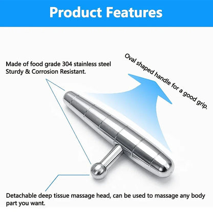 1Pcs Stainless Steel Gua Sha Scraper Physical Therapy Fascia Knife Myofascial Release IASTM Tools Physiotherapy Knife