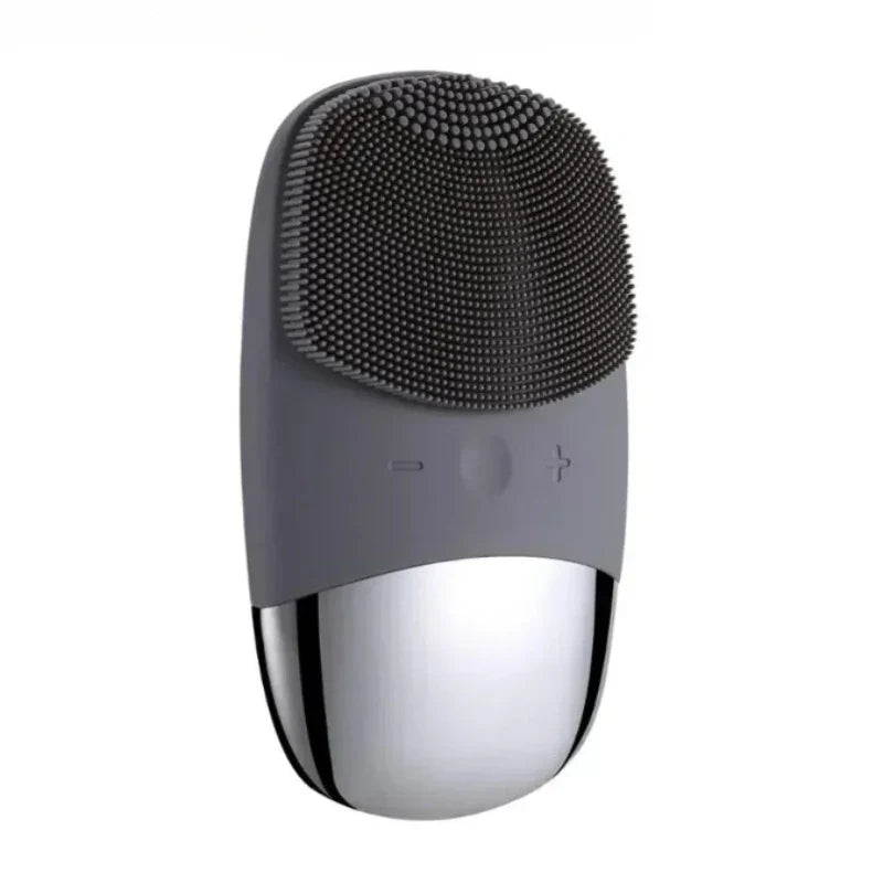 Electric Facial Cleansing Brush silicone IPX7 face massager facial cleanser sonic vibration cleaner deep hole face brush machine