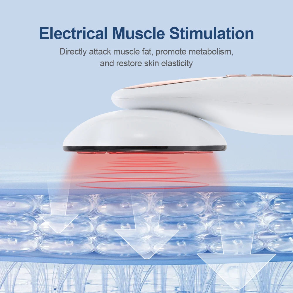 2025 New EMS Body Slimming Machine Fat Burning Anti Cellulite Device Body Sculpting Thigh Abdominal Fat Removal Massager