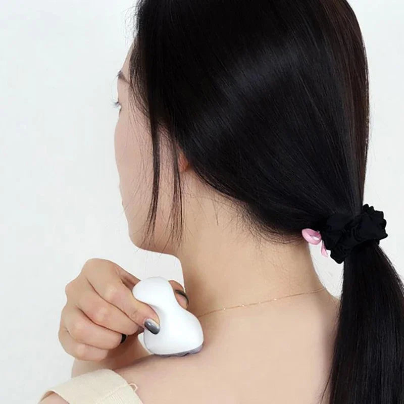 Handheld Pink Crystal Ball Massager Jade Roller Face Roller 360 Degree Rotate Ice Roller Facial Guasha Lift Firm Massage Tools