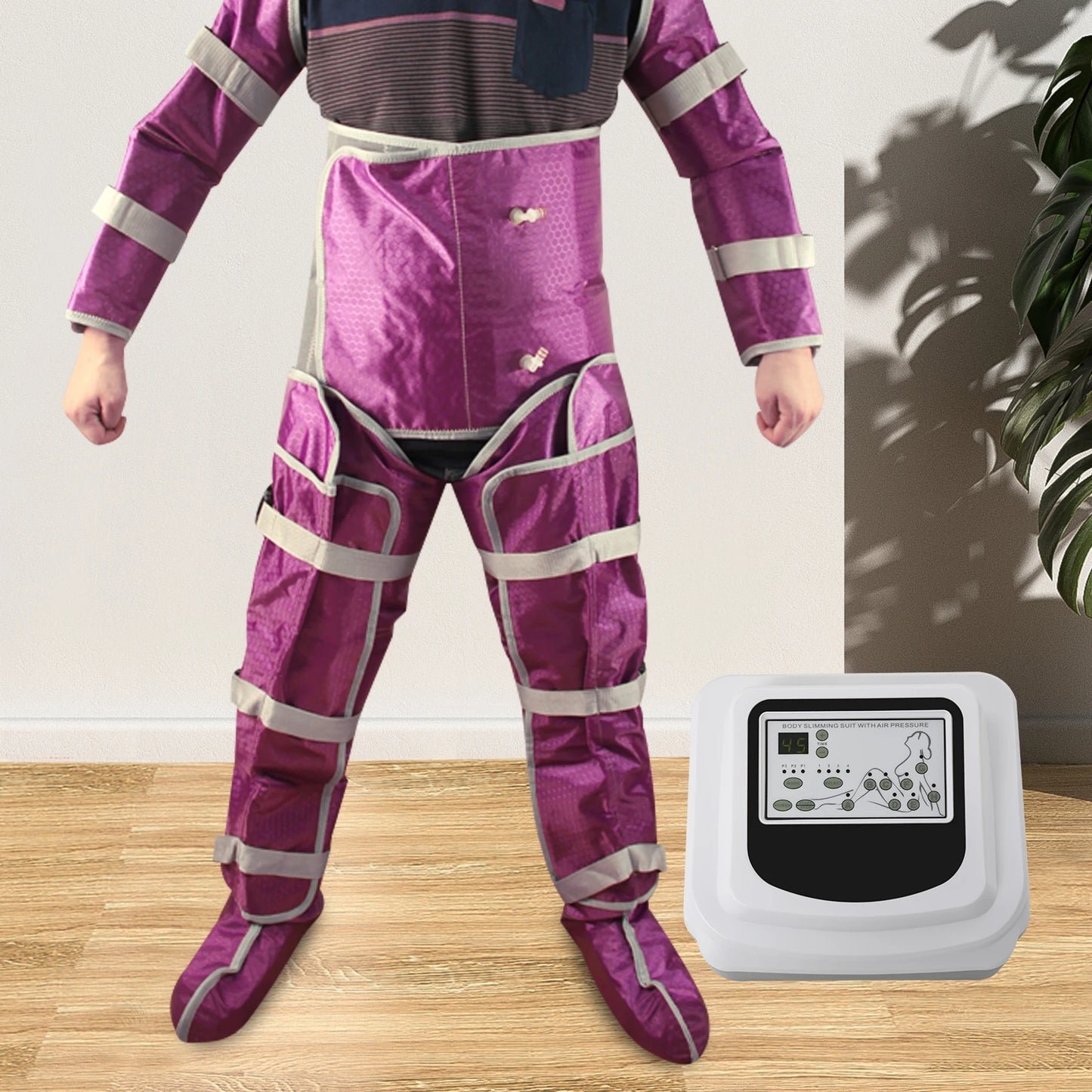 Modern Pressotherapy Machine Pressotherapy Air Pressure Lymphatic Drainage Massager  Lymphatic Drainage Device 60°/140℉