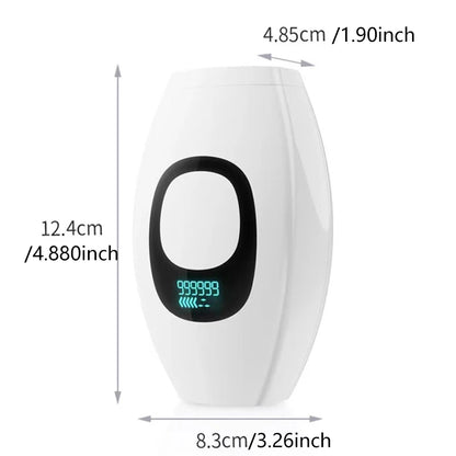 IPL Hair Removal Device 990000 Flashes for Women Painless Permanent Laser Epilator for Body Bikini and Facial Hair Home Use