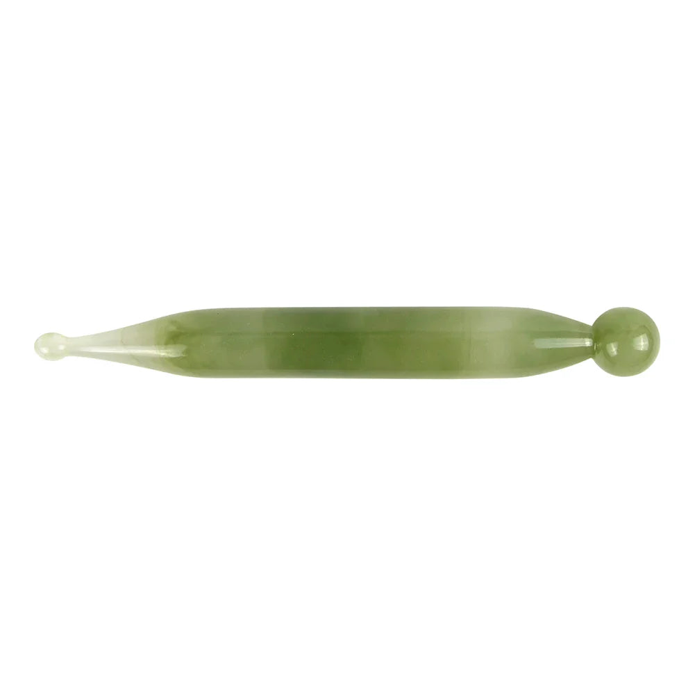 1pcs Natural Jade Stick Stone Gua Sha Facial Massage Acupunctur Point Pen Chinese Medicine Guasha Beauty Messager Tool