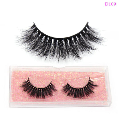 LEHUAMAO Eyelashes 3D Mink Lashes natural handmade volume soft lashes long eyelash extension real mink eyelash for makeup D103
