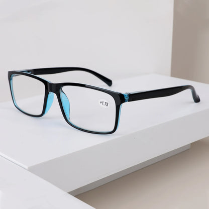 2 PCS Fashion Reading Glasses Blue Light Blocking Fashion Readers Spring Hinge with Pattern Print Eyeglasses