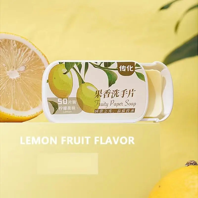 3PCS Travel Soap Tablets, Fruity Soap Tablets, Deep Clear Clean, moisturize skin, portable for business and travel Hand gift