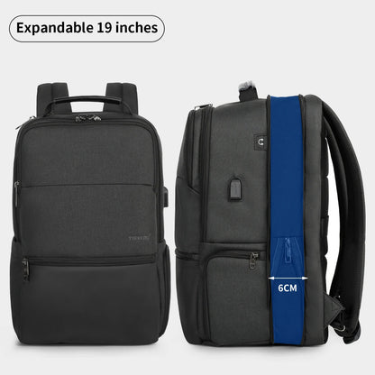 New Tigernu Women Laptop Backpack Fit 15.6-19 inch Expandable backpack Travel Women Female Backpack Anti thief Mochila With RFID