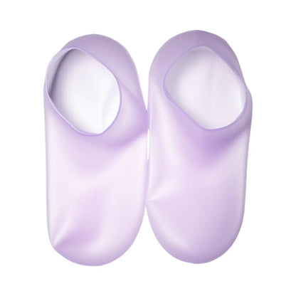 1 Pair Suitable Women Dry Cracked Feet Silicone Socks Available Multiple Colors for Moisturizing Cracked Feet