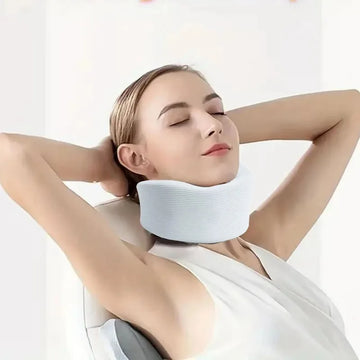Neck Support, Adjustable Sponge Neck Support, Sleep Neck Support, Breathable Neck Support, A Perfect Neck Protection Tool