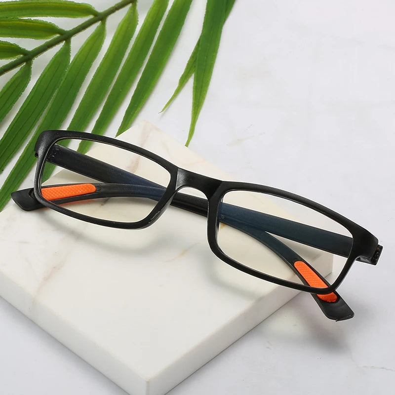 10 Pcs Reading Glasses Men Ultralight Anti Blue Light Presbyopia Eyeglasses Male Hyperopia Optical Eyewear Diopters +100 To+400